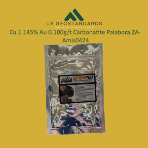 Cu 1.145% Au 0.100g/t Carbonatite Palabora ZA- Amis0424