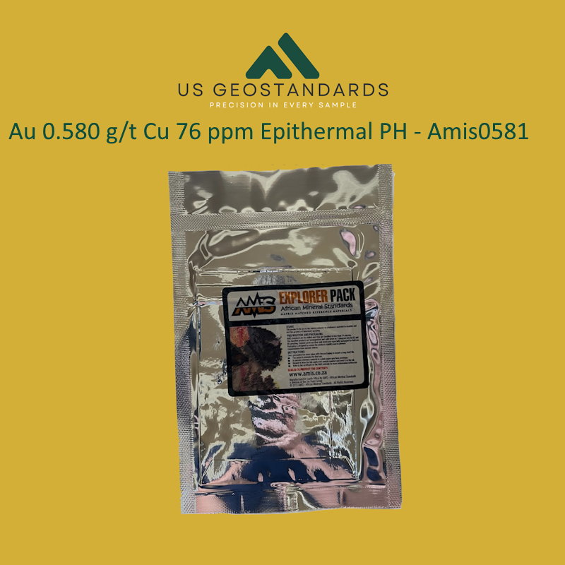 Au 0.580 g/t Cu 76 ppm Epithermal PH - Amis0581